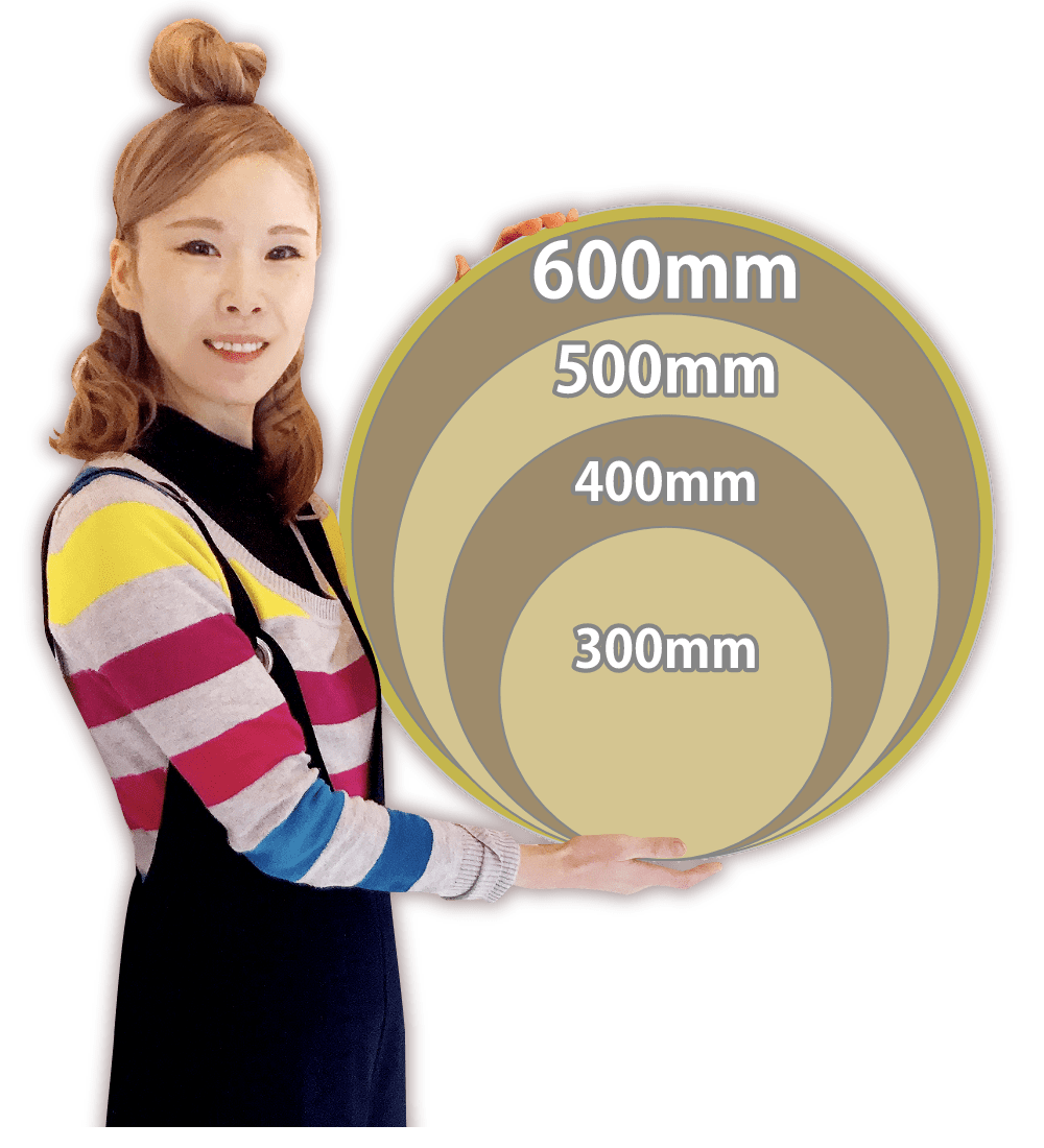 600mm,500mm,400mm,300mm